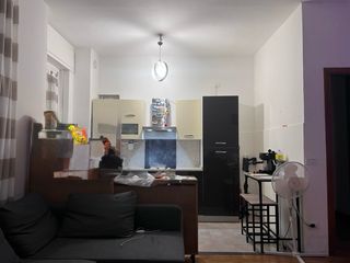 Cucina lineare 260 cm beige e nero