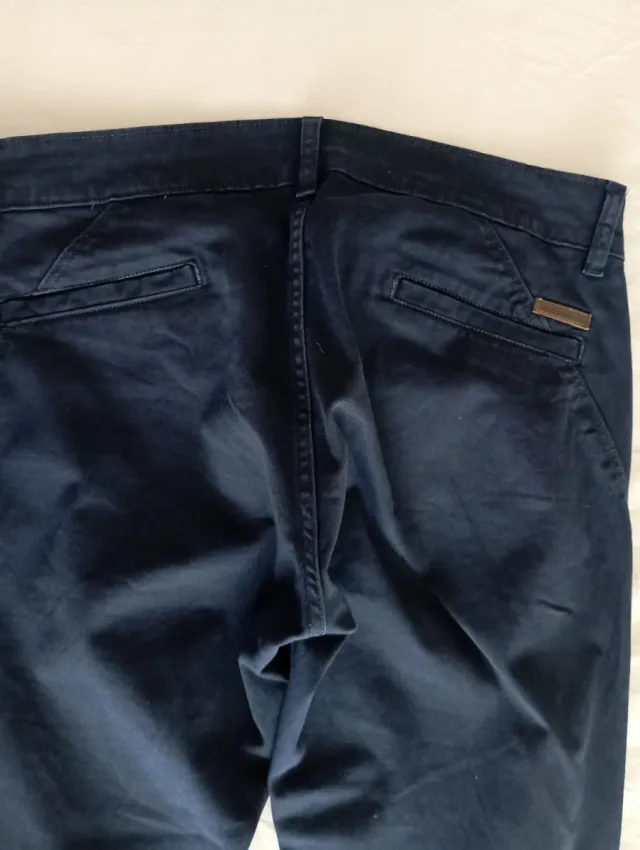 Chinos French Bulldog Azul Marino