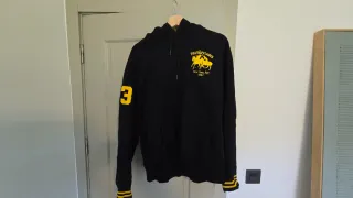 Sudadera Polo Ralph Lauren Negra con Detalles Amar