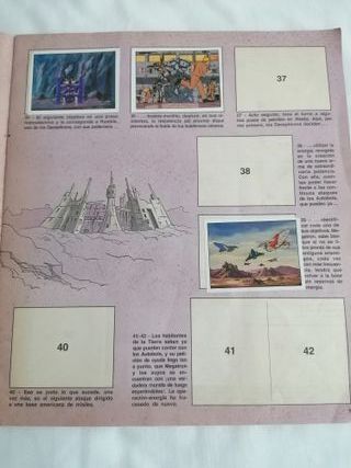 Álbum de Cromos Panini Transformers