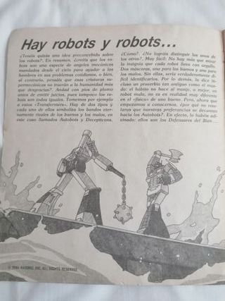 Álbum de Cromos Panini Transformers