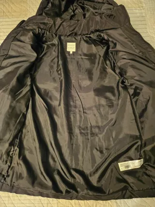 Piumino nero Piazza Italia 13/14 anni NUOVO