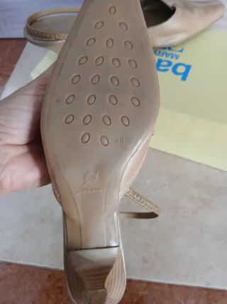 Sandalias Marypaz verano beige