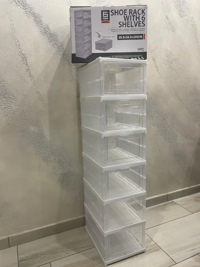 Scarpiera TIER 6 ripiani verticale