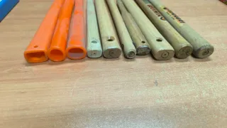 Mangos de martillo madera y plástico