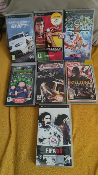 7 Juegos PSP
