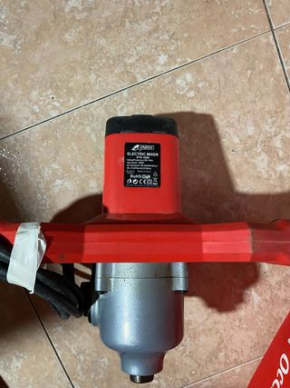 Batidora Mezcladora Cemento Hormigón 1600W