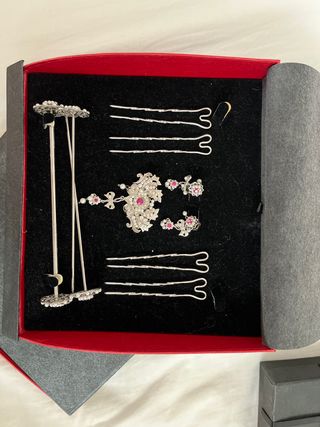 Aderezo Fallera Niña: Joya, Pendientes y Pinchos