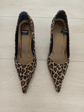 Zapatos de tacón Nook leopardo