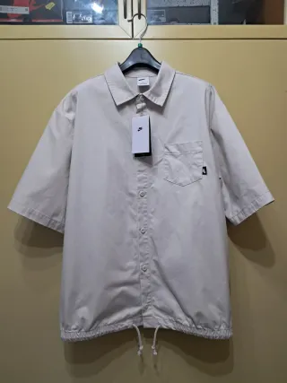 Camicia Nike Club, size M, colore panna, nuovo!!