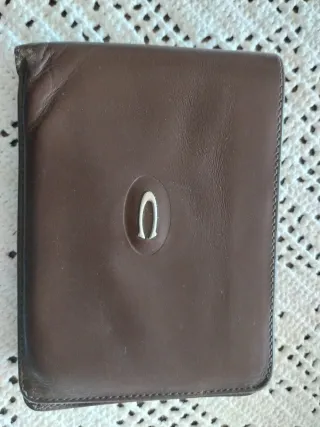 Portafoglio uomo in pelle marrone