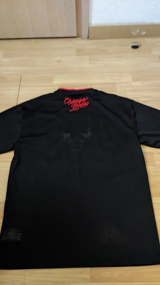 Camiseta Chicago Bulls Negra Talla L (RP)