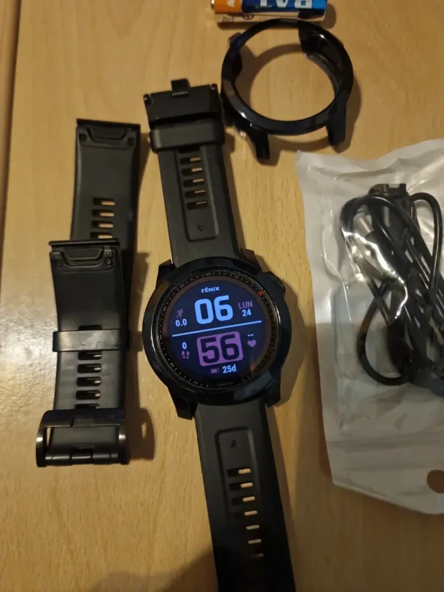 Garmin Fenix 7X Solar Negro