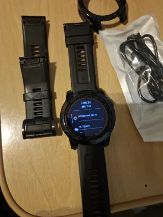 Garmin Fenix 7X Solar Negro