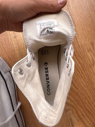 Converse All Star Plataforma Blancas