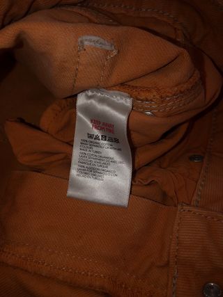 Urban Outfitters Pantalón Naranja Wide Leg