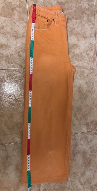 Urban Outfitters Pantalón Naranja Wide Leg