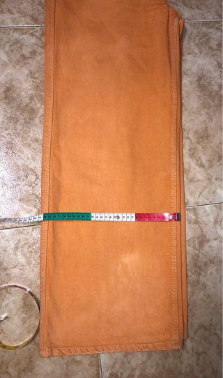 Urban Outfitters Pantalón Naranja Wide Leg