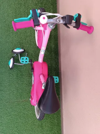 Bici infantil 14 Decathlon Unicornio como nueva