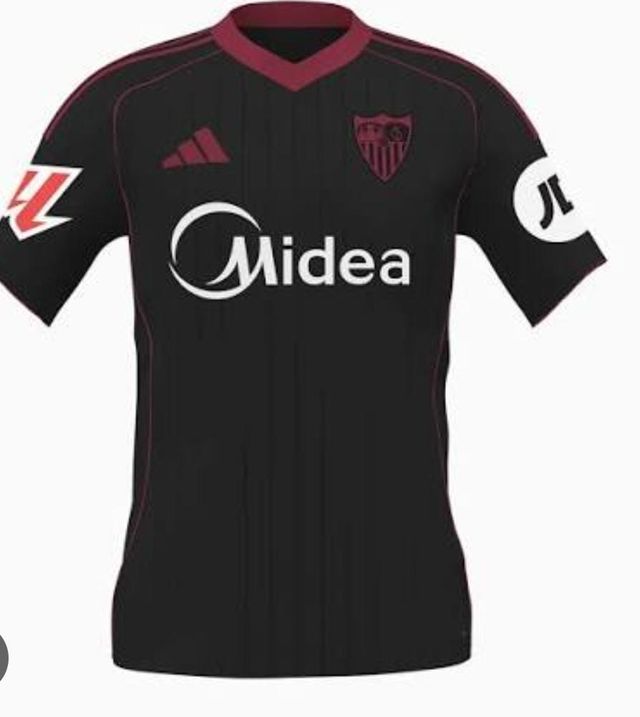 Equipación Fútbol Adidas Negra y Roja