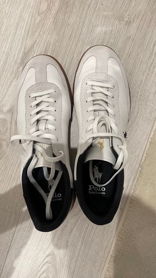 Sapatilhas Polo Ralph Lauren Brancas