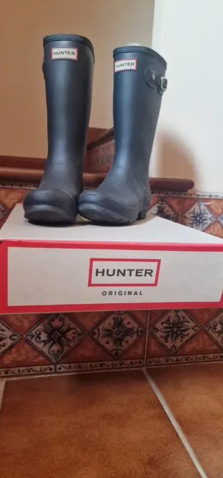 Botas de agua Hunter Original Kids Azul T