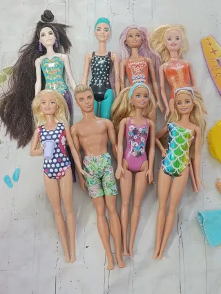 Lote Barbie playa,muy buen estado.
