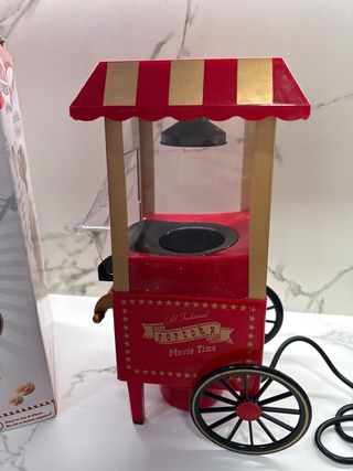 Máquina de Palomitas Roja Estilo Vintage