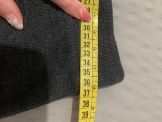 Falda Zara punto gris Talla M