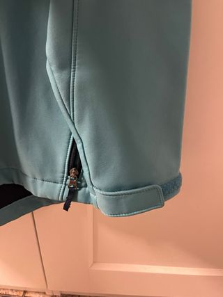 Chaqueta Columbia Teal con Capucha