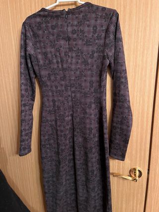 Vestido Zara estampado