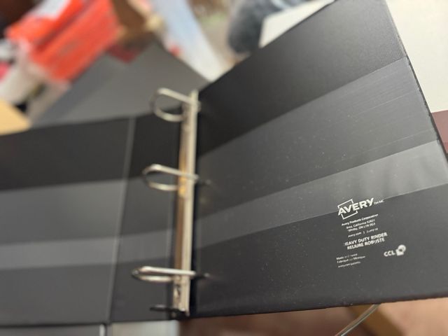 4 Carpetas Negras 3 Anillas