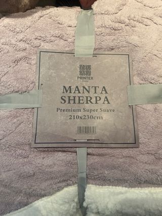 Manta Sherpa Premium  Varios colores