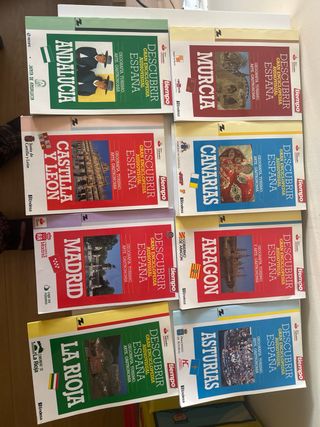 19 Guías Descubrir España todas las Comunidades