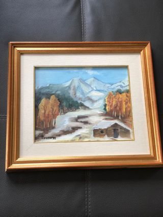 Quadro dipinto a mano Tiziana '95