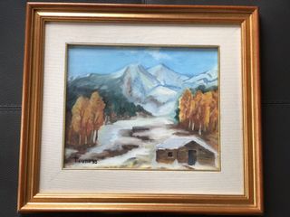 Quadro dipinto a mano Tiziana '95