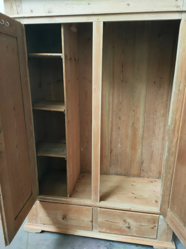 Armario Madera Maciza Escandinavo Mid Century