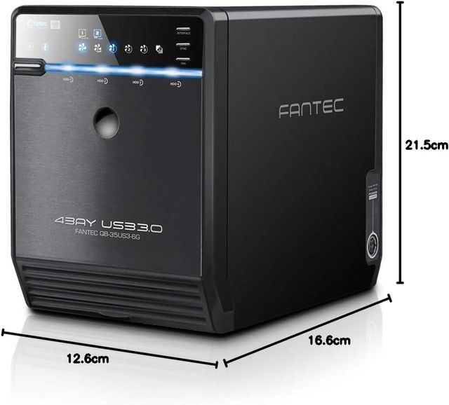 FANTEC 4 Bay USB 3.0 Case Esterno HDD