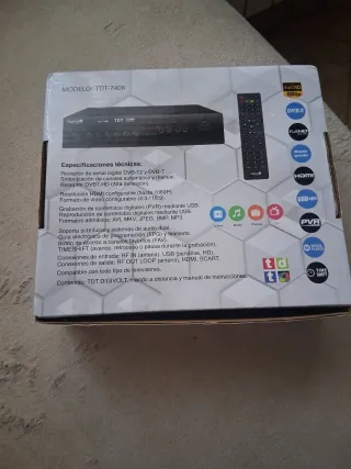 Sintonizador TDT/T2 DigiVolt con Grabador