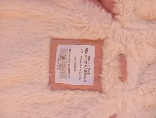 Parka infantil rosa talla 2-3 años 98 cm