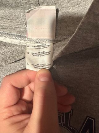 Felpa uomo Reebok New England Patriots grigia