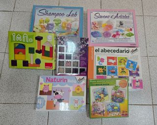 Lote 6 juegos educativos Diset/Goula NUEVO