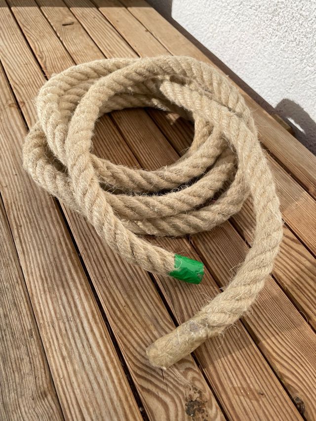 Corda di canapa spessa