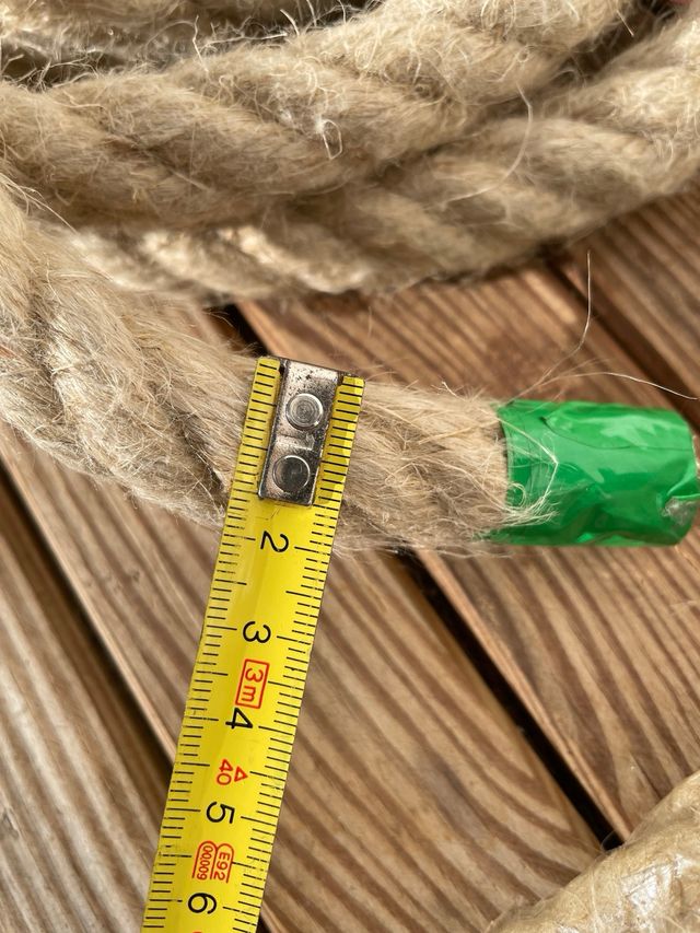 Corda di canapa spessa