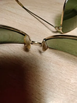 Ray-Ban Aviator chapada en oro.Años 60 - USA