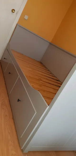 Cama Divan con 3 cajones doble infantil.La cama mi