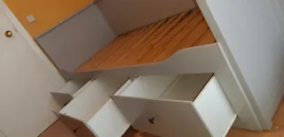 Cama Divan con 3 cajones doble infantil.La cama mi