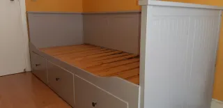 Cama Divan con 3 cajones doble infantil.La cama mi