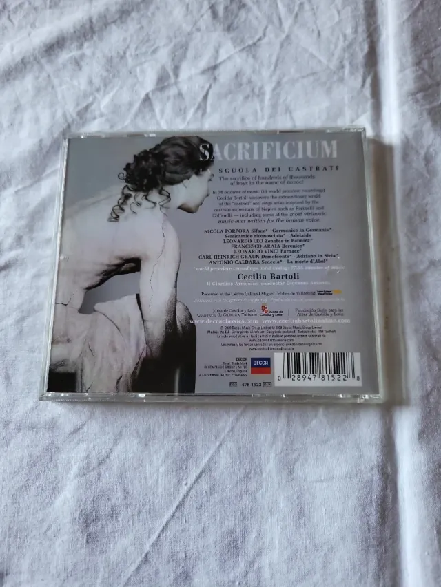 CD Sacrificium Cecilia Bartoli