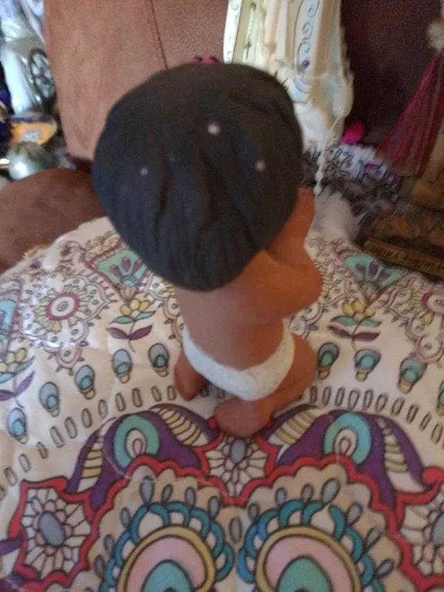 Lote 5 figure antiche del Bambino Gesù